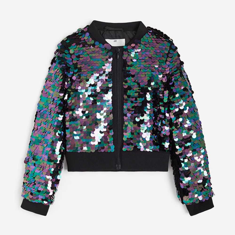 H&M Sequined Jacket